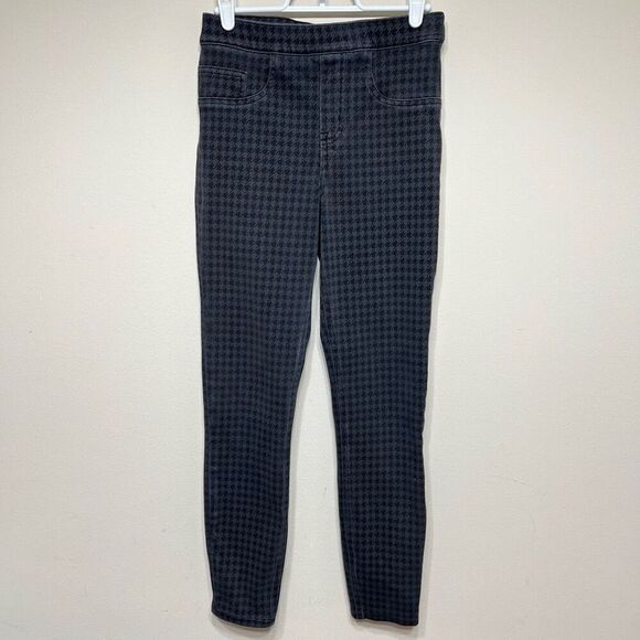 Spanx Houndstooth Print Anke Jean-ish Leggings Small Women - Picture 1 of 9